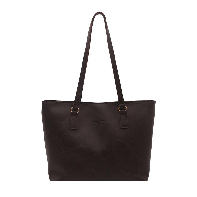 

Niche popular tote bag women s 2025 new high-end sense portable women s bag to work commuting large capacity shoulder bag large bag коричневый