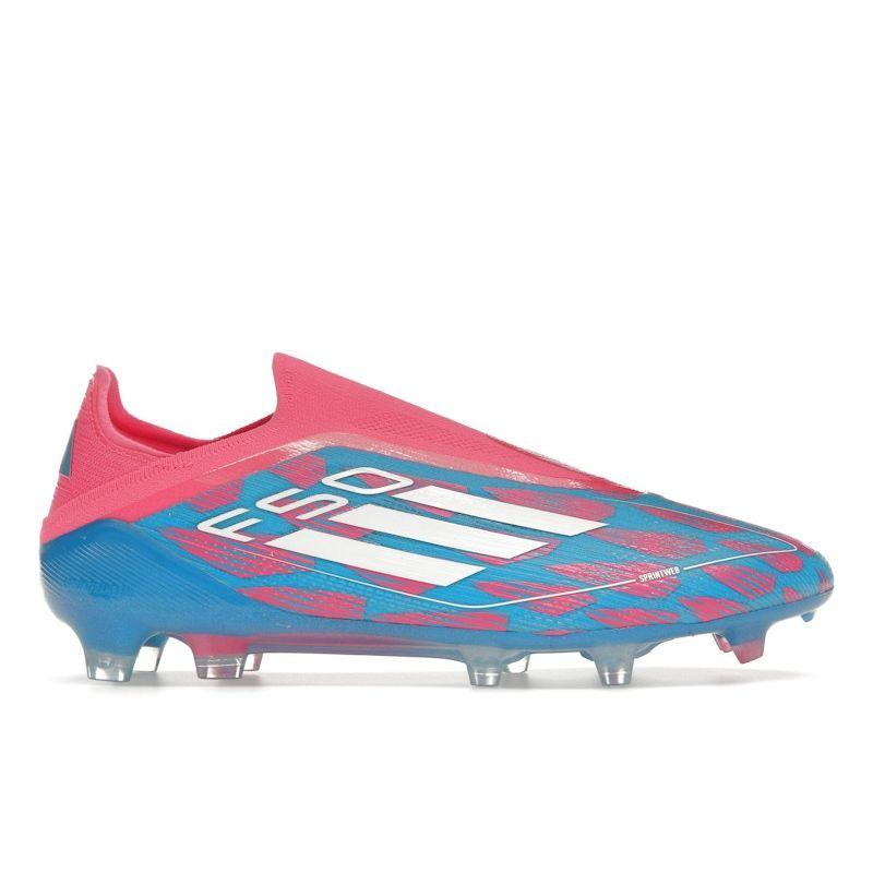 

Adidas Кроссовки Adizero F50 Elite Laceless FG Reemergence Pack Unisex, синие, солнечно-голубые, облачно-белые, IE8603 42⅔
