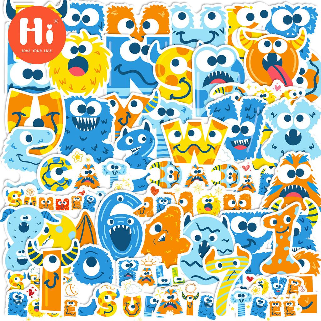 50Pcs New Stickers Cute Stickers Notebook Mobile Phone Stickers