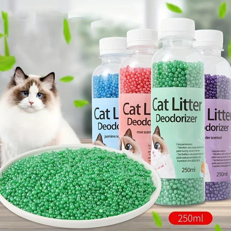 Deodor Bead For Cats Toilet Absorb Deodorant Beads For Cat Litter Box 6 Flavors Aromatic Litter Cat Pet Cleaning Supplie petkit