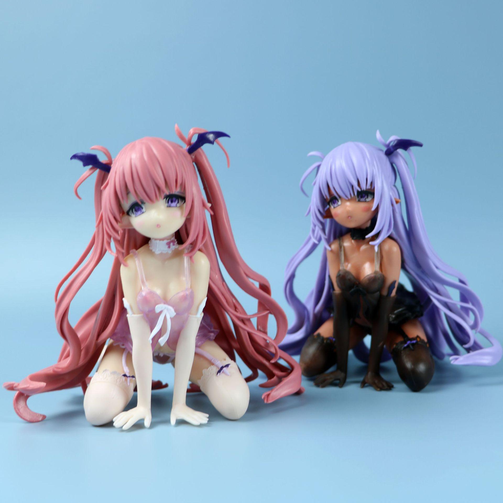 

Аниме Фигурка Оригинальное Аниме Кукла Суккуб Двухмерная Фиолетовая Ведьма Анимация Периферия Ручная модель Украшение