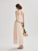 Sinseuden Luna Lace Edge Long Dress