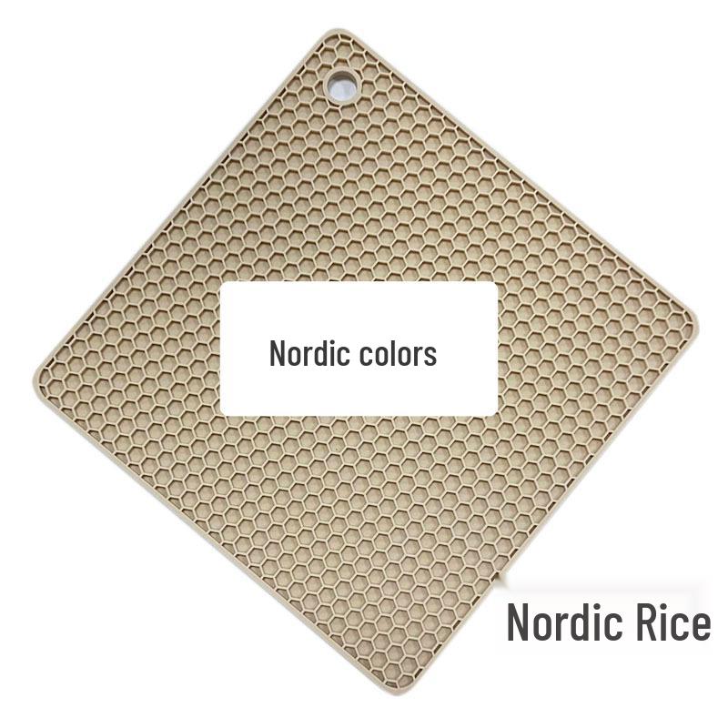 Food-Grade Silicone Honeycomb Heat-Resistant Placemat Coaster