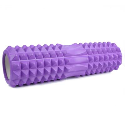 Hollow Yoga Column Foam Roller Muscle Relaxation Massage Fitness Fascia Bar Stickpurple