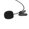 3.5mm Lavalier Microphone Hands-Free Mini Wired Collar Clip Mic for PC Laptop Videography Video Conferencing Vlogging