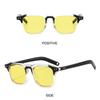Fashion Retro Sunglasses for Women Men Vintage Tint Ocean Lens Sun Glasses Sports Travel UV400 Shades Hip Hop 90s Glasses