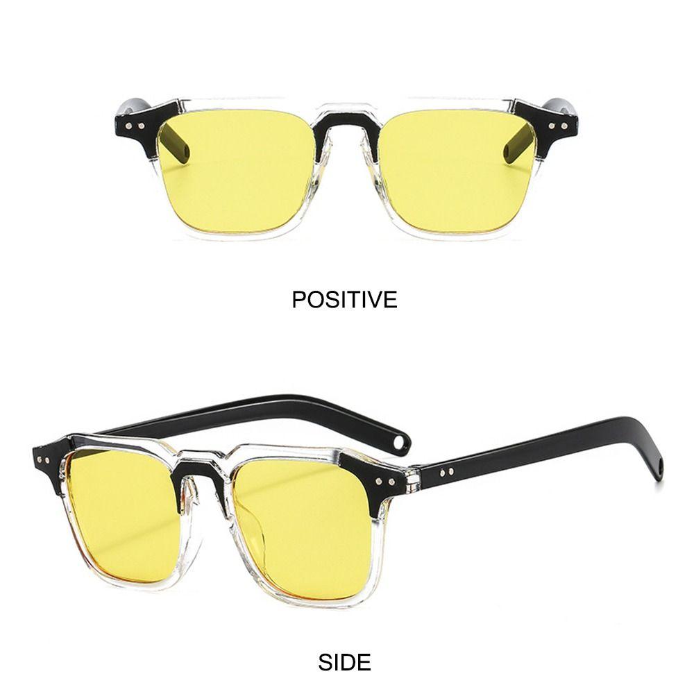 Fashion Retro Sunglasses for Women Men Vintage Tint Ocean Lens Sun Glasses Sports Travel UV400 Shades Hip Hop 90s Glasses