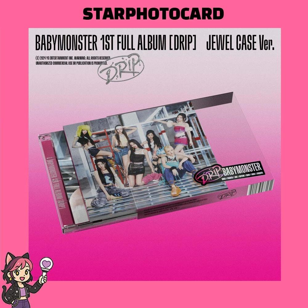 [READY STOCK] BABYMONSTER - 1st Full Album DRIP JEWEL