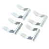 4 PCS Rear Brake Hose Clips 191611715 Metal Brake Line Retainer Hose Clamps For Mk4 Mk5 Mk6 Ameo Corrado