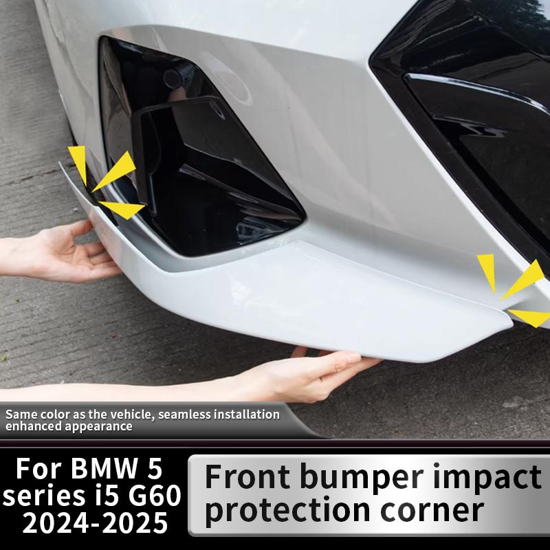 For BMW 3 5 Seriesi3 G20 G60 2023-2026 Car Front bumper guard front bumper anti-collision strip front corner anti-scuffing strip vdkc30
