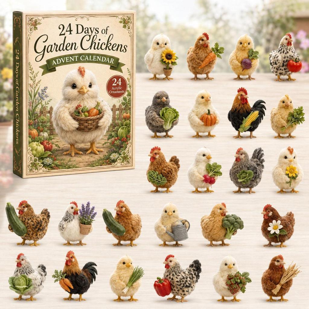 Weihnachts-Adventskalender 2026 – Feiertags-Blindbox-Kalender im Tier-Thema