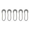 Bags Anti-theft Zip Puller Bags Clip Buckle DIY Clothing Zipper Ropes Zipper Longer Tail Zipper Pulls Cord EDC Zipper Rope