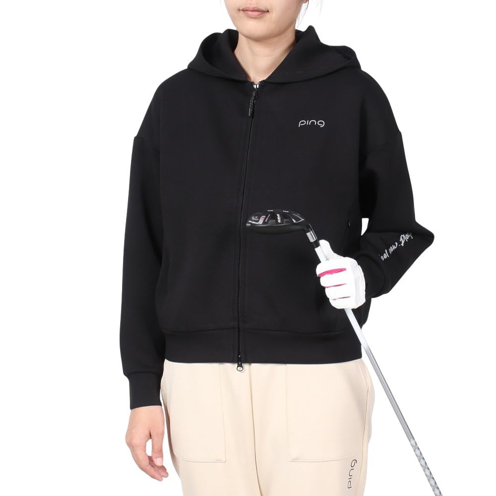 

Sweatshirt Hoodie Golf LL [Pin Apparel] Women s (Set-up Compatible) / / 622-4262802 010_Black