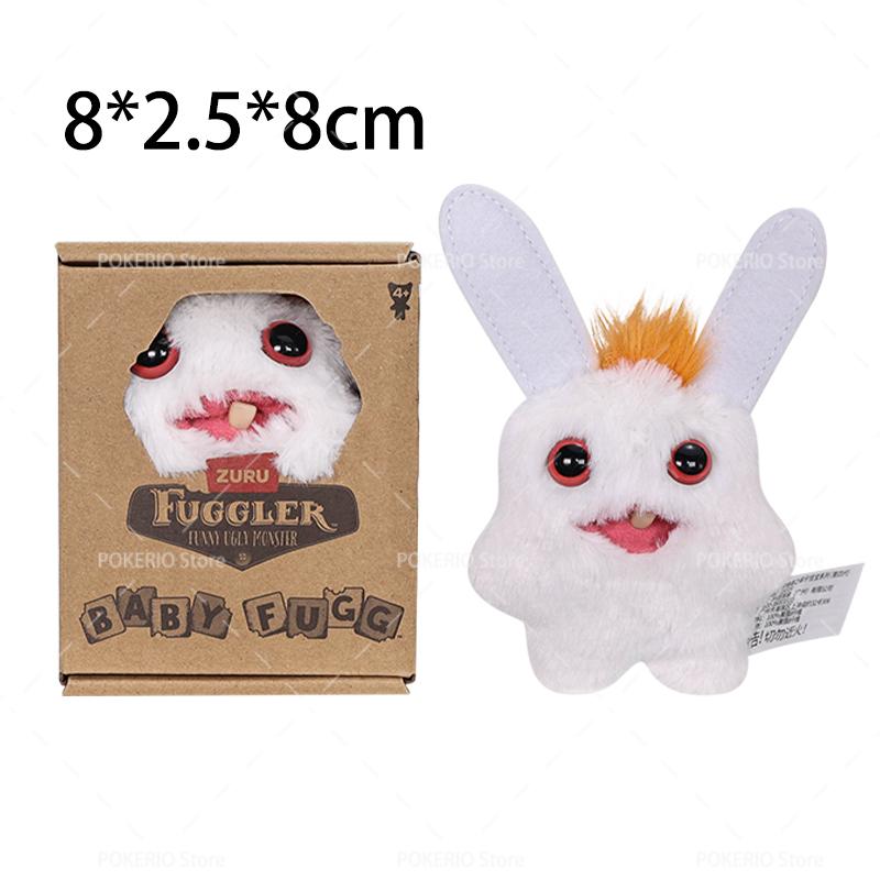 Hot Fuggler Teeth Monster Plush Doll Little Monsters Baby Series Funk Teeth Treasure Ugly Monster Collectible Toys Holiday Gifts