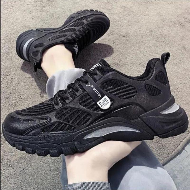 

Мужская обувь для увеличения внутренней высоты, повседневная модная спортивная обувь, дышащая модная универсальная обувь со шнуровкой и круглым носком 44