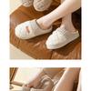 Cotton Slippers Women Autumn Winter Home Thick Sole Non-Slip Plush Fuzzy Indoor Warm Couple Men House Slippers
