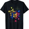 Speed Cubing Puzzle Cuber Art T-Shirt