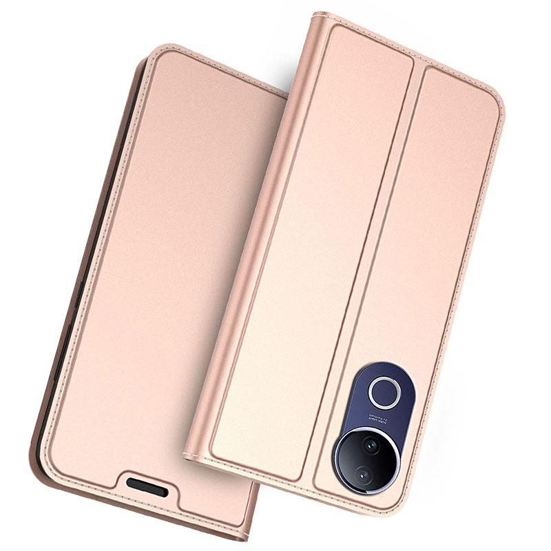 For Vivo V50e 5G/V50 5G Case PU Leather Phone Cover with Card Holder Stand