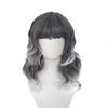 Cosplay Long Curly Wave Wig Synthetic Women Layered Wigs  Nightclub Bar