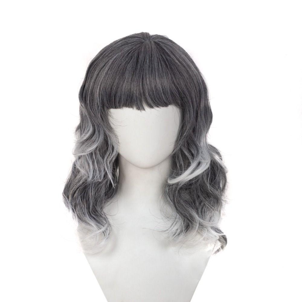 Cosplay Long Curly Wave Wig Synthetic Women Layered Wigs Nightclub Bar
