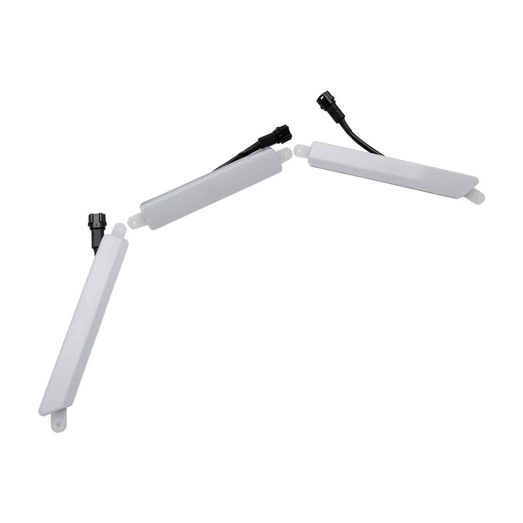 Frontstoßstangengitter Grill Weißes LED-Licht Passend für Ford Ranger 2015-2023 T7 T8