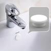 2Pcs Washbasin Water Plug White Circular Silicone Overflow Hole Plug Suitable For Kitchen Sink Bathroom Bathtub Sealing Plug