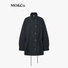 MO&Co. Women's Knit Patchwork Wool Coat