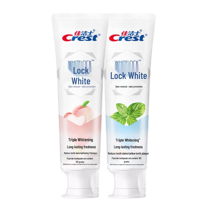Crest Deep Clean Whitening Toothpaste Duo Pack
