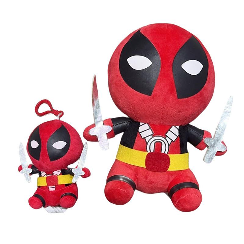 Adorable Deadpool Plush Doll Marvel Deadpool Cute Character Stuffed Toy For Collectors