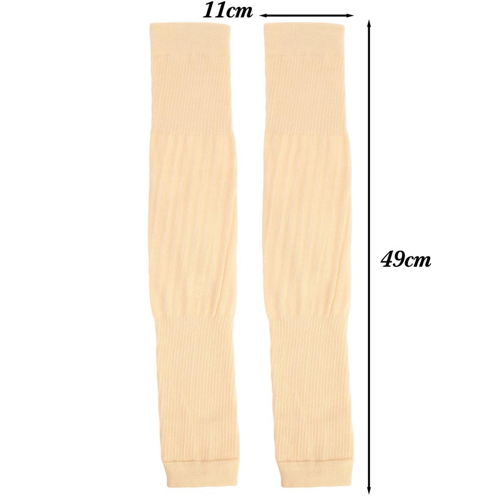 Thermal Fleece Knee Leg Warmers Winter Warm Knee Warmers Thick Soft Leg Sleeves High Elastic Knee Pads Women Stockings Underwear