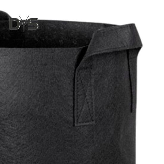 5 Gallon Grow Bag Heavy Duty Non-Woven Fabric Planting Bag with Handles Thickened Grow Pot for Plants Vegetables Strawberries Herbs