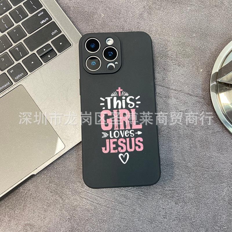English graffiti applies to iPhone15 mobile phone case 14PROMAX all-inclusive 13 anti-drop 16/15 protective case 17