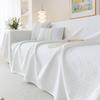 Nordic Sofa Cover Throw Blankets Living Room Modern Solid Color Cool Ice Silk Camping Picnic Blanket Cover