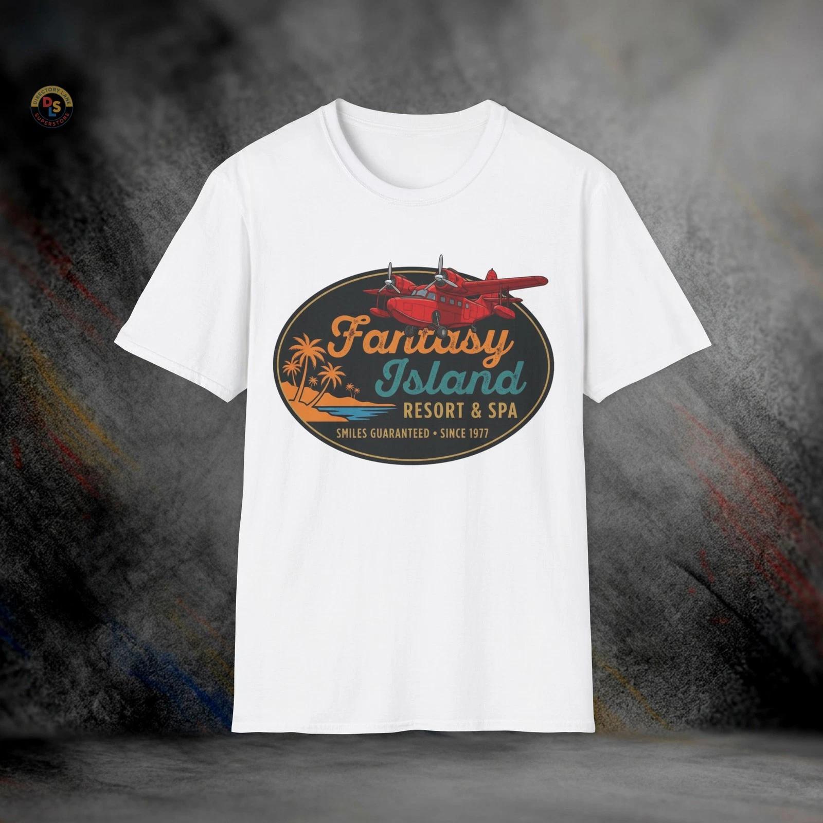 Fantasy Island Resort & Spa T-Shirt | Softstyle Tee XXXXL