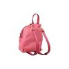 Moschino Letter Print Zipper Closure Cotton Polyester Backpack Women Backpack Purple Red A760382681207