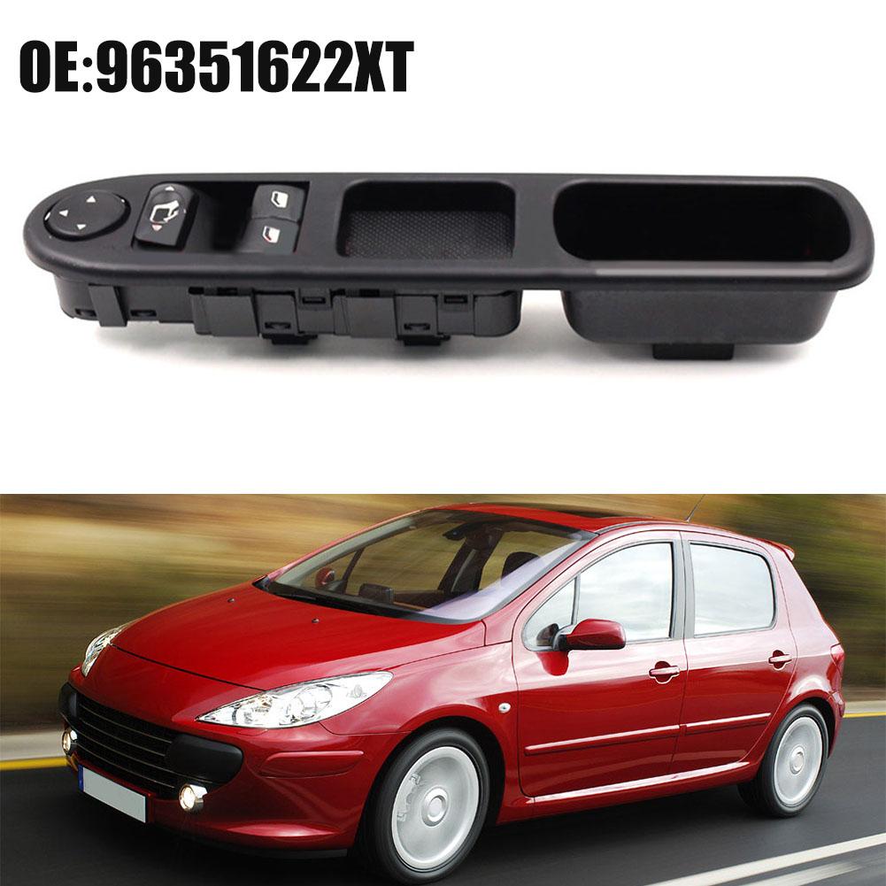 Nearside Driver Front Electric Window Switch 96351622XT For 307 2000-2005 Car Main Driving Glass Control Switch