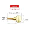 Saxophone Neck Tube with Mouthpiece and Fixing Screw