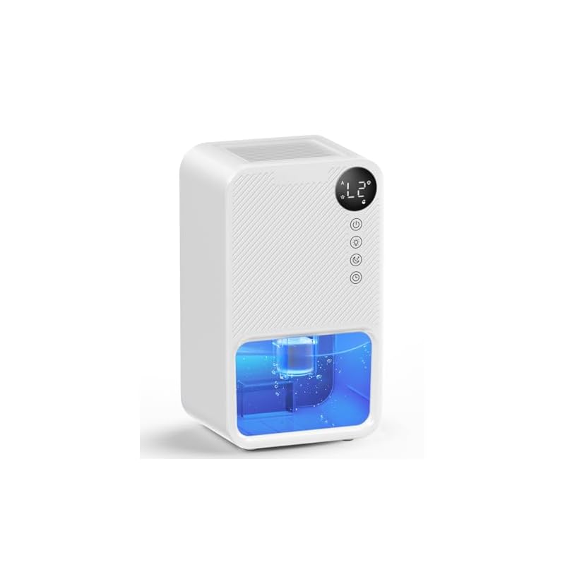 Compact Dehumidifier [2026 Rainy Season Countermeasure - Powerful Dehumidification - Energy Saving] Clothes Drying Dehumidifier, Double Peltier Type,