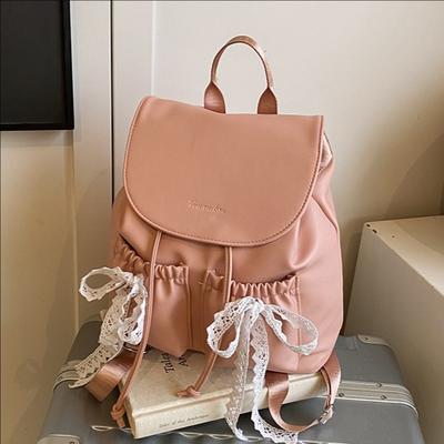 New Fashion Lace Bow Small Backpack Backpack