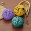 Steel Tongue Drum for Kids 3 Inches 6 Notes Mini Rain Drums Outside Rain Music Maker with Mallets And Music Book for Garden Camping Meditation Yoga