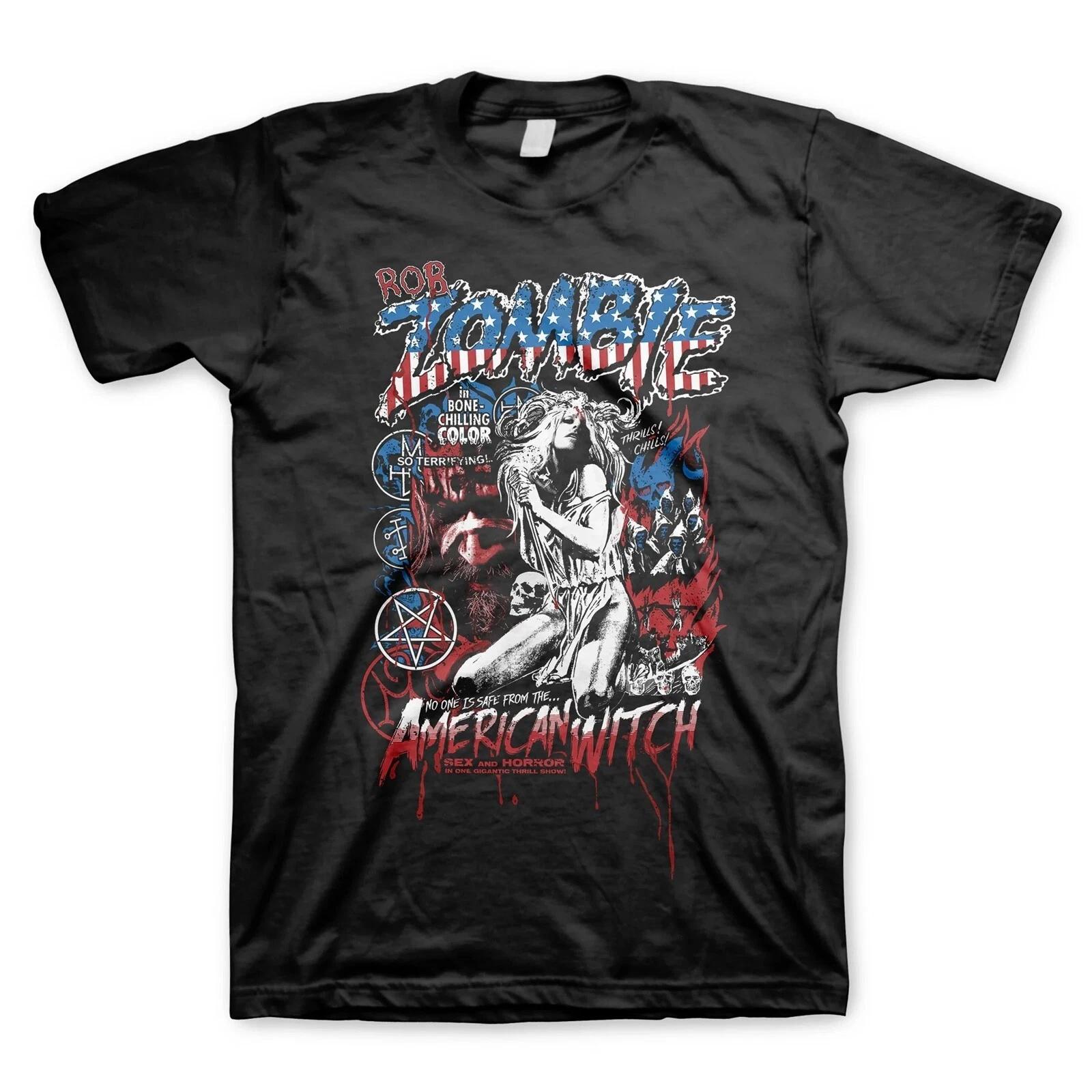 ROB ZOMBIE cd lgo AMERICAN WITCH Official SHIRT 3X New educated horses hellbilly 2XL