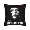 Lady Gaga Mayhem Ball Tour Pillowcase Soft Fabric Cushion Cover Decor Pillow Case Cover Home Zippered 40X40Cm