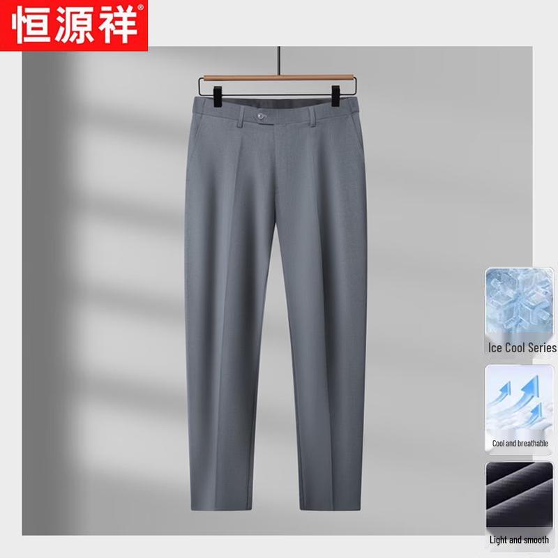 Hengyuanxiang Men s Summer Wrinkle-Free Suit Collection 180