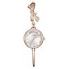 Kimio K6435 Rhinestone Chain Bracelet Women's Watch Gold White