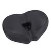 Oversized Bike Seat Cushion with Light Comfortable Soft Padded Breathable Bike Saddle Replacement for Mountain Folding Bike