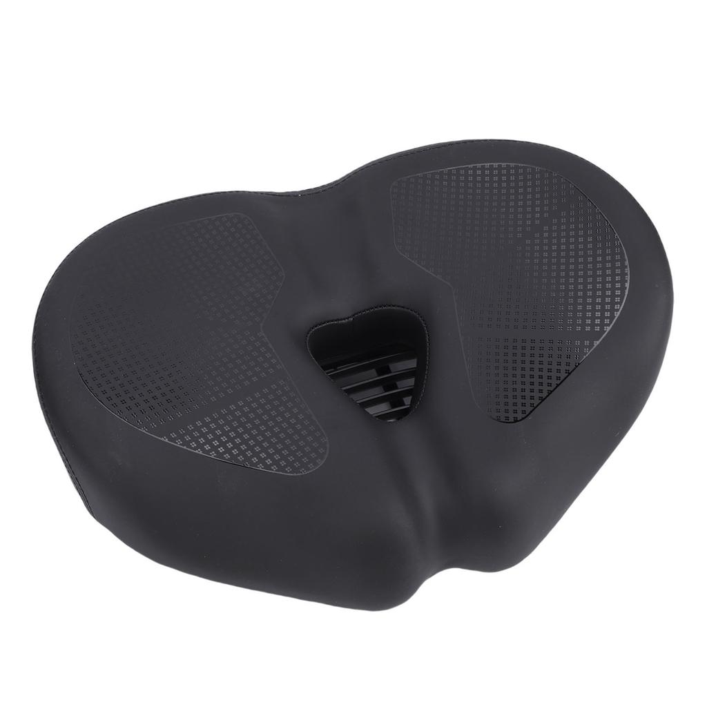 Oversized Bike Seat Cushion with Light Comfortable Soft Padded Breathable Bike Saddle Replacement for Mountain Folding Bike