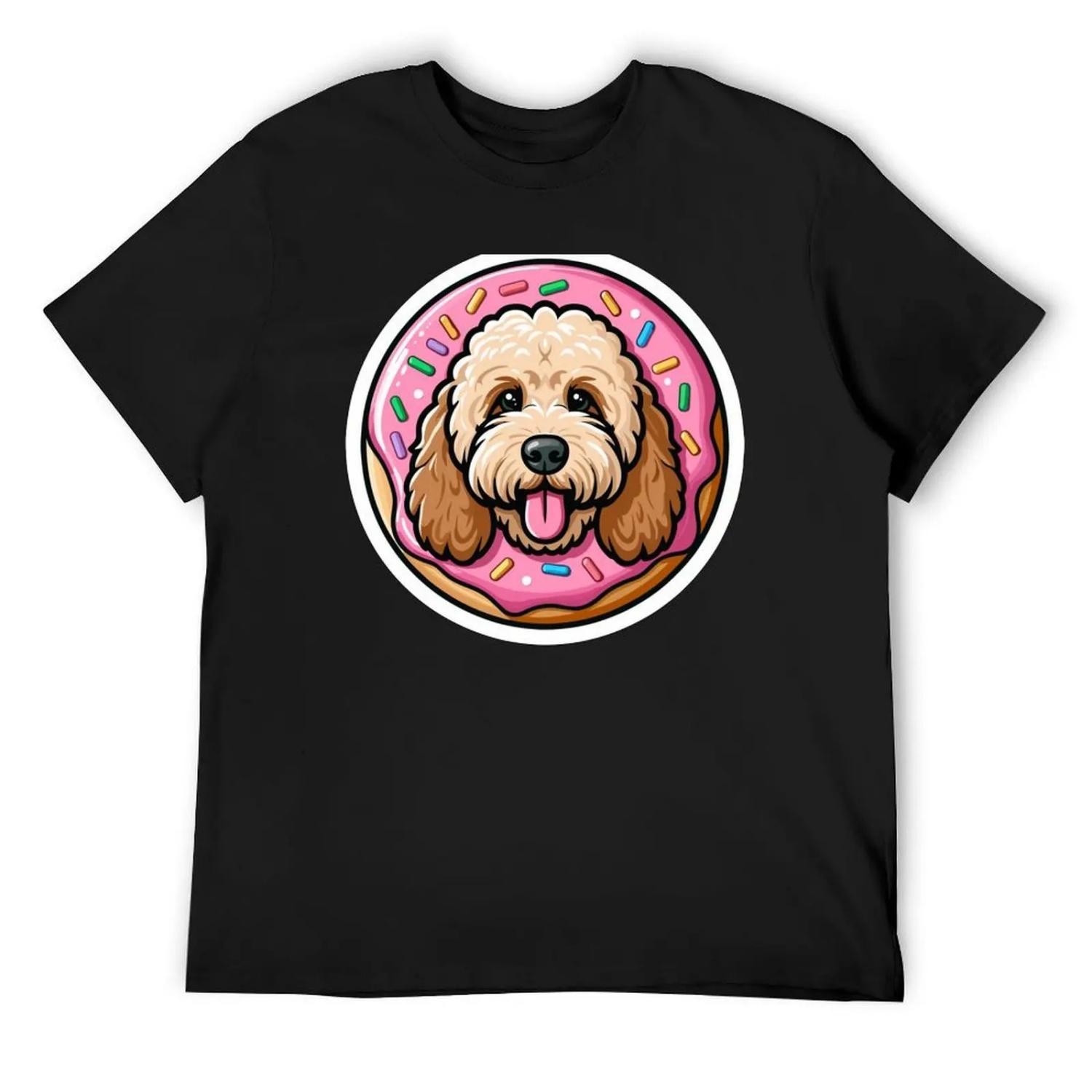 

Cockapoo Cockerpoo Cute Dog Kawaii Puppy Doodle Cavapoo T-Shirt Funny t-shirt cute clothes summer top workout shirts for men XXXXXL чорний