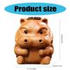 Waterfall Backflow Incenses Burners Wood Handmade Censers Incenses HolderAromatherapy Cow Hippo Ornament Home Decors