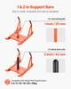 Weight Sled, Steel Power Sled, Fitness Strength Training Sleds for Athletic Exercise Speed Improvement, Workout Fitness Equipment with Handle,