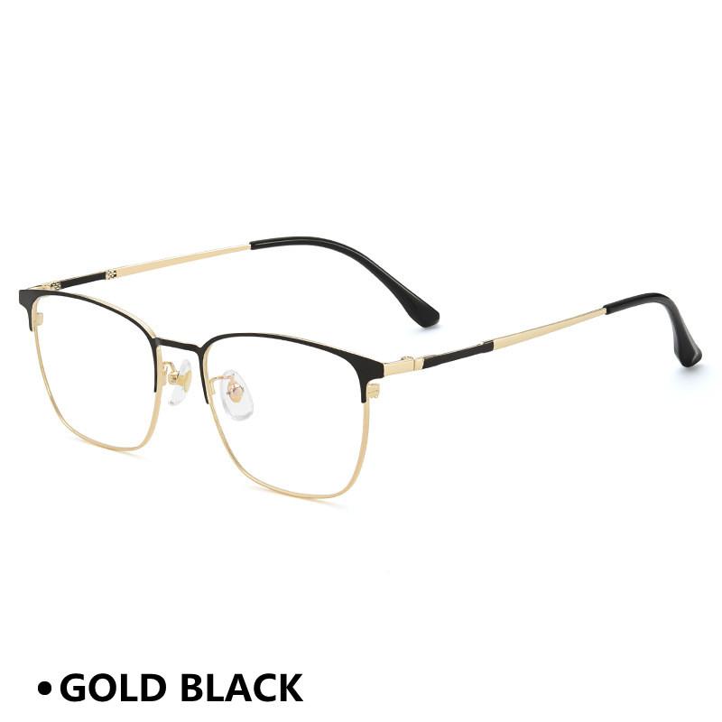 

Stainless Steel Frames Reading Eyeglasses Male Professional Presbyopic Anti- Blue Ray Optical Glasses Men Strong Metal Eyewear 6